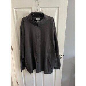 WearGuard WearTuff Low Shrink Quarter Zip Sweatshirt Size 3XL Charcoal